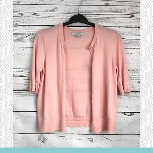 LOFT - Signature Short Sleeve Cardigan